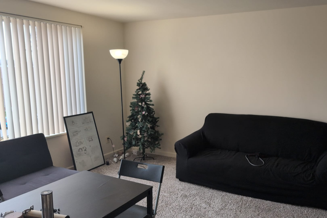 Living Room - SUMMER SUBLEASE: Pleasent private room available next to campus Apartments