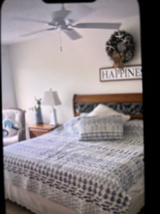 Master bedroom has a bath off of it - Sarasota Condo