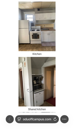 Kitchen - Apartment near odu campus