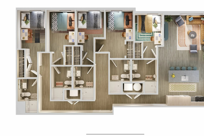Apartment Layout - VERVE Apartments