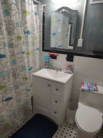Bathroom, full bath/shower - Cosy, Convenient. Complete 1BR FULLY FURNISHED & EQUIPPED, PRIVATE ENTRY, PARKING PLACE Condo
