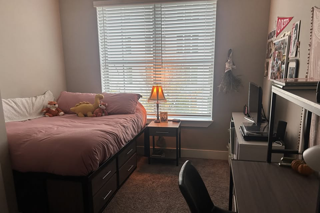 Bedroom - The Standard at Raleigh Apartments