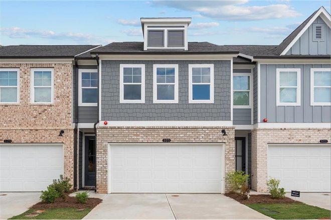 Front View - 1 BR at Brand New Townhome Only 1 Mile Away From Marietta Campus. Move in August 11, 2025