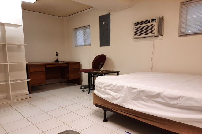 Available bedroom view 1/2 - One Room In Furnished 2 BR 1 BA English Basement Unit,  Available Immediately