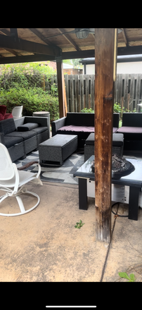 Outside backyard - Looking for two roommates in a house 5-10 minute walk from campus and the hill