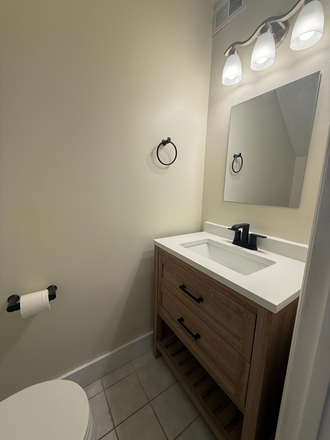 Powder Bath Downstairs - Summer Rental at UNC