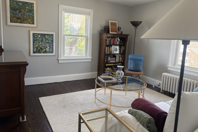 Living Room - Summer sublet: 1BR apt-Linden Lane-Princeton