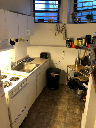 Kitchen - Fenway 1-bed with hardwoods, updated kitchen, private patio, and roof deck. Apartments