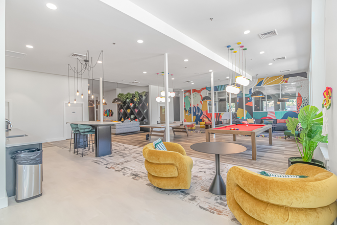 Resident Clubhouse - The Arch Apartments