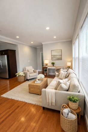 living room - Four bedroom,  one and half bathrooms June 1st, located in Wayland Square East side neighbor Apartments