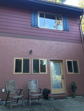 Entrance to unit - Recently constructed furnished studio near Tilden Regional Park