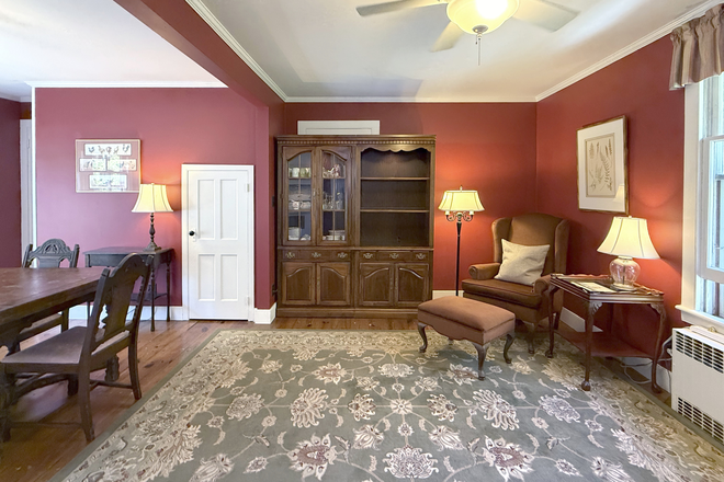Living Space - Charming, Furnished One-Bedroom in Port Jeff Victorian - Utilies Included Duplex