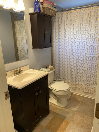 Full bath #1 - 3 bed, 2 Full Bath. No fee. 9/1. Close to Sloan. Quiet neighborhood Condo