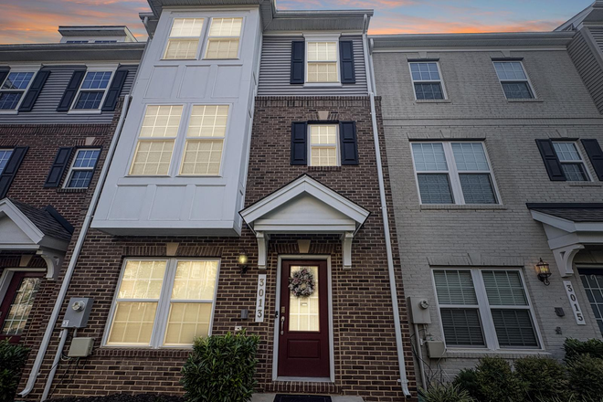 Outside view (front) - Furnished 3BR/2.5BA Townhome | 15 Min Drive to UMD, 3 Min to Landover Metro & Move-In Special