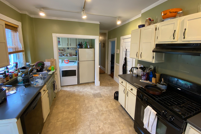 . - Enormous 4 bedroom apartment with office in great location steps from Brigham Circle!