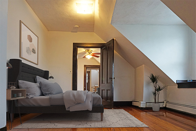 . - Sun drenched top floor 2 Bedroom apartment w/ a large deck
