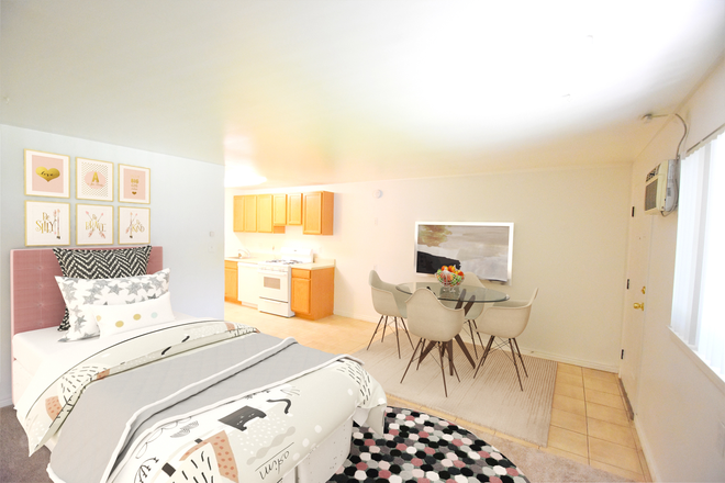 Staged photo (many layouts available!) - 2955 E. College Ave. (Studio/1BA) Apartments