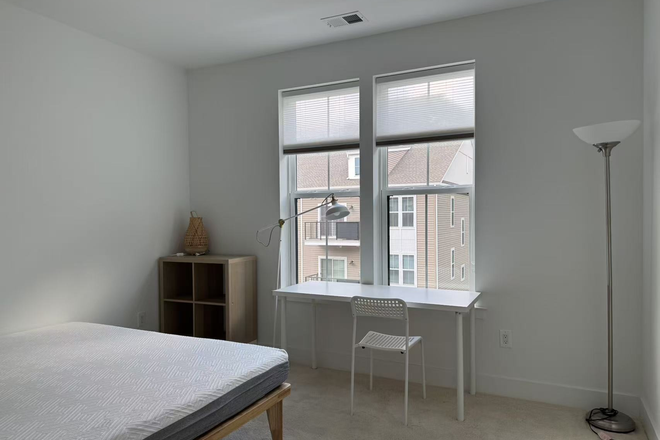 bedroom - Furnished Bedroom with Shared Bathroom, Female Only Condo