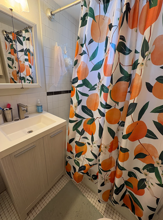 Full bath - Sunny apartment, <1k/month, near Porter Square and Harvard Campus
