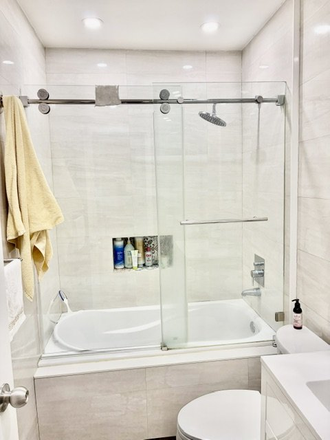 Shared Bathroom - (FOR FEMALE) Private room for rent in a shared condo unit at Queen Frederica Drive