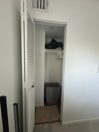2nd Floor Bedroom Closet - Private Room in Renovated Home 2 Blocks from UM Campus, Guys Only