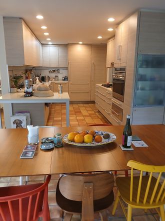 kitchen - Large, light-filled, quiet, simply furnished townhome, garden and cat included