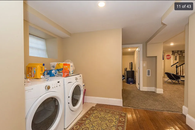 Laundry Area/ Basement - Room in unit close to campus, restaurants, and park.