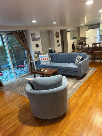 Living Room - Fully Furnished 2-Bedroom Condo Near DePaul University- Available 9/1 (9 or 12 month lease)