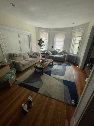 Living Room - Sublet in a three-bedroom apartment right in Cleveland Circle