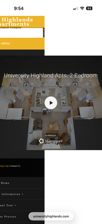 Floor plan - University Highlands
