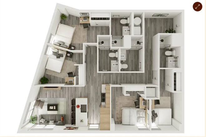 Apartment unit - Relet/Sublease one bedroom at Verve