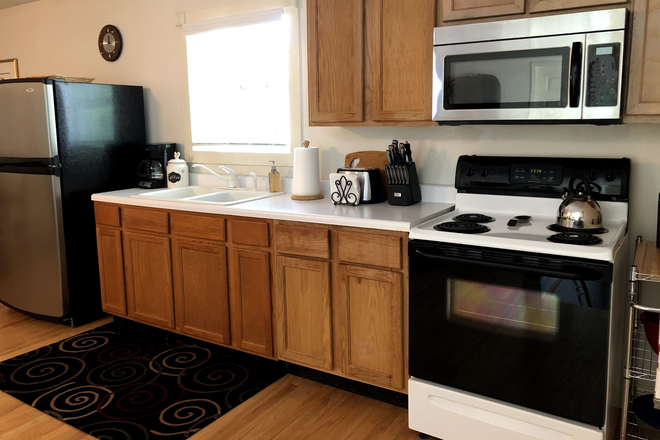 Kitchen - Spacious Apartment in Old Mt. Pleasant, Utilities, Internet and Cable TV Included