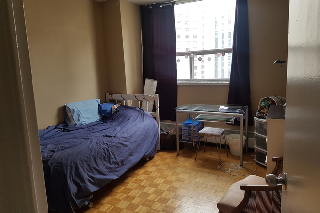 Bedroom. Photo taken from doorway. - 25 St Mary Street - 1 furnished room in 2 bedroom apartment for rent