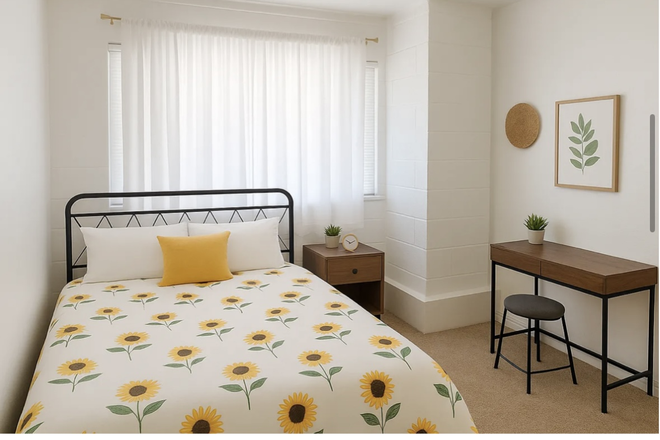 Bedroom - Collage Place Apartments