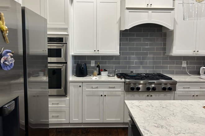 modern kitchen and appliances - Private Room with Bath in a luxury East Cobb Home, 6 month+ lease, $900/month Avail 8/15 Near KSU
