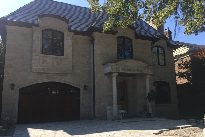 Frontage - Toronto Manor House - near Eglinton W. subway