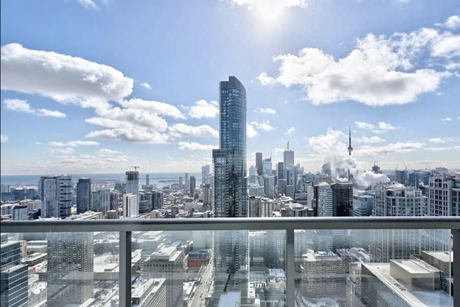 View From Balcony - 1 Furnished Bedroom in 2-Bedroom 1 Bathroom Penthouse