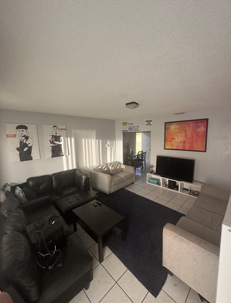 Living Room - Private Room in a 3 Bedroom 2 bathroom House 5min from Campus