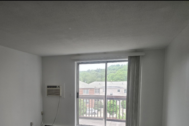 living room - Walk to BC - one bedroom Brighton apt with pool, parking, patio! Near beautiful Chandler Pond