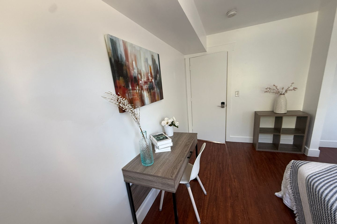 Bedroom - Nice Private Furnished Girl Room Downtown with View Apartments