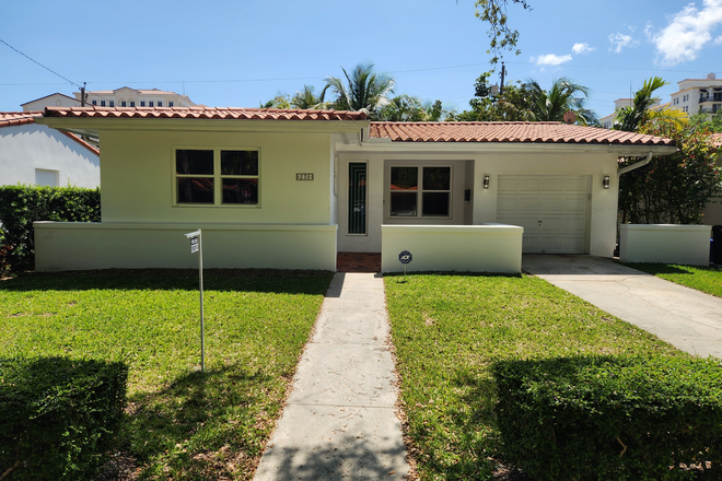 Front of House - New House on University of Miami Campus with Screened Patio & Amazing New Kitchen