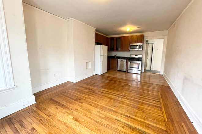 Living Room and Kitchen - Bright, open layout 3 bed /Perfect for NEU Students Apartments