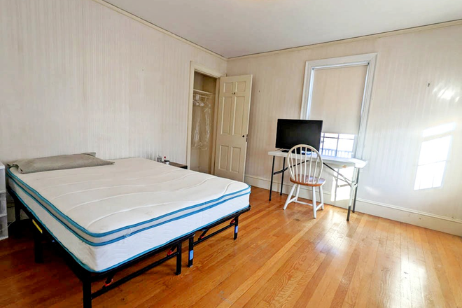 Bedroom - Available 8/1, No fee! Lg private room for rent, 5' walk to BC campus and T to downtown House