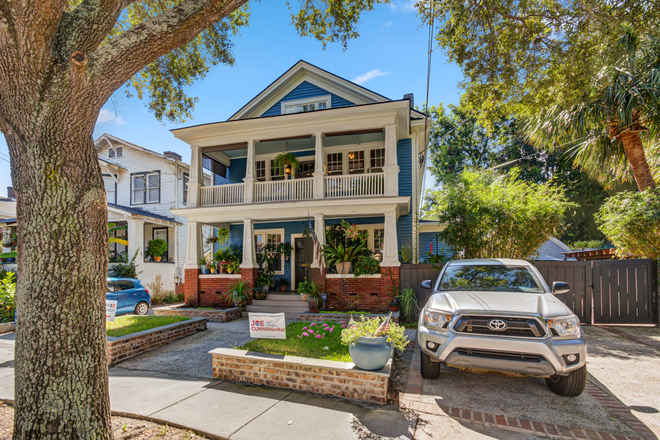 Exterior of Home / Condo - Off Street Parking - Beautiful 3-Bedroom Condo in Hampton Park Terrace in Downtown Charleston