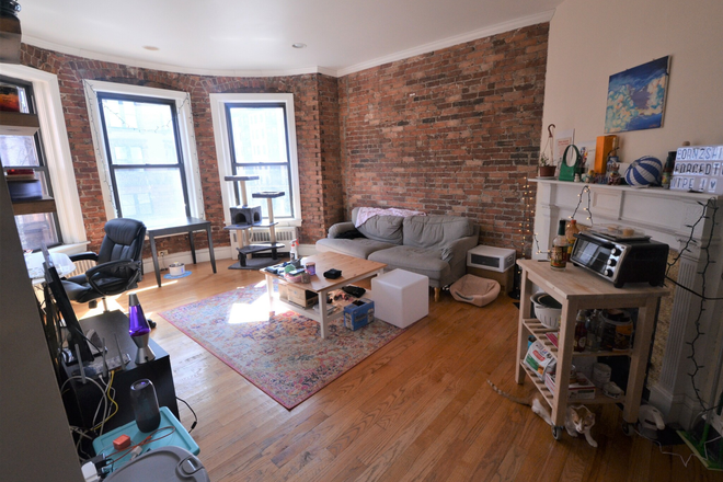 Living - Front Facing One Bedroom in Back Bay View  of Boston Skylights  Sunny and Bright 9/1