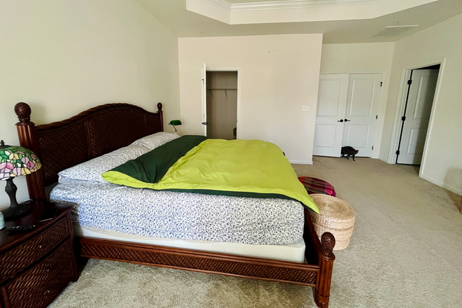 bedroom - Massive Furnished Master Bedroom – 10 Mins to UMD | Private Bath + 2 Walk-In Closets | Start Aug 1 Townhome