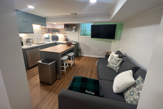 Living Room - One Bedroom in Calvert Hills - Less than a Mile from University