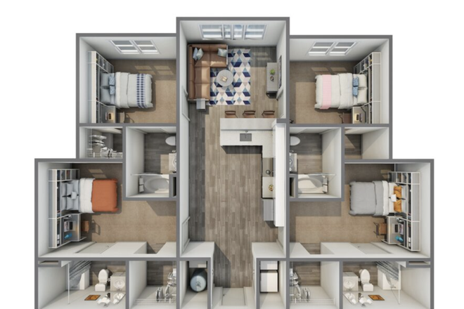 Floorplan - Rush Student Living