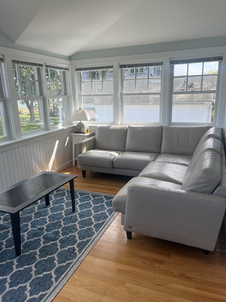 Living room - Recently renovated waterfront home