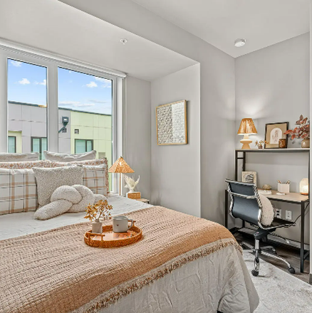 Bedroom - The Standard (Fuchsia Flr pln/Rm A) Prvt BR/BA (5 BD/5 Bath Suite 1733 SQFT) Furnished+amenities